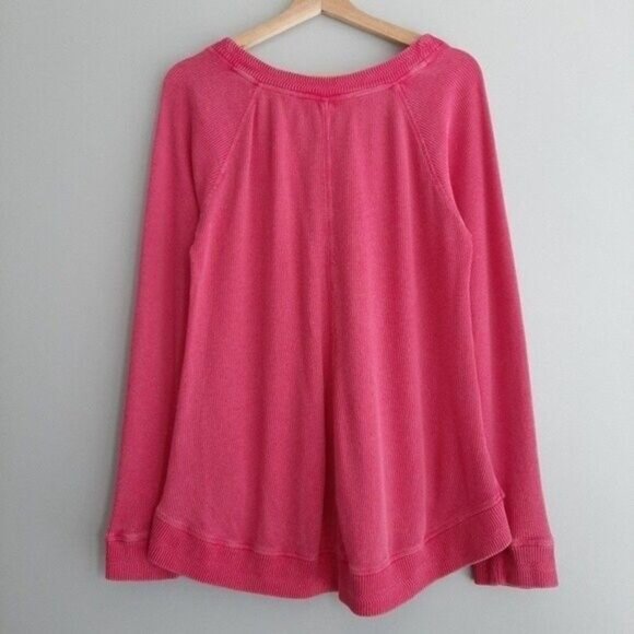 SOFT SURROUNDINGS Darby Soft Waffle Knit Thermal Top Sz S - Picture 7 of 9